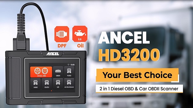 ANCEL HD3200 Operation Video