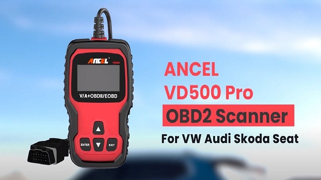 VD500- Obd2 Scanner Full System Tool For VAG VW Audi