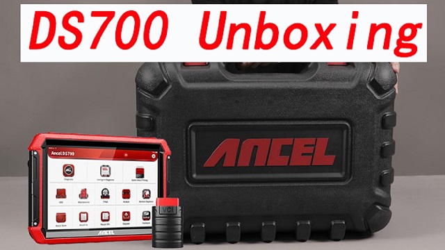 ANCEL DS700 Unboxing Video