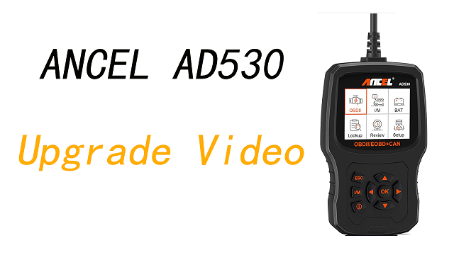 ANCEL AD530 Upgrade Video