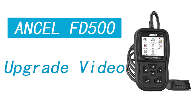 ANCEL FD500 Upgrade Video
