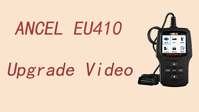ANCEL EU410 Upgrade Video