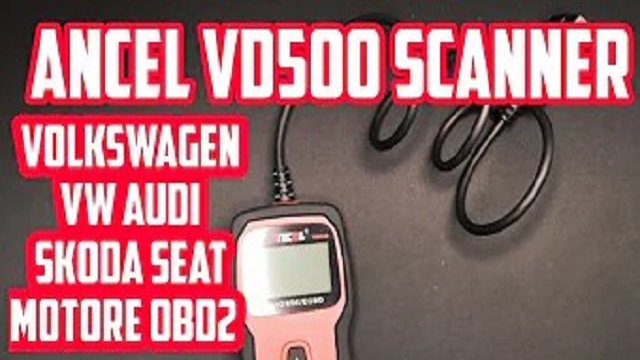 ANCEL VD500 Operation Video-from @Leano De prisco