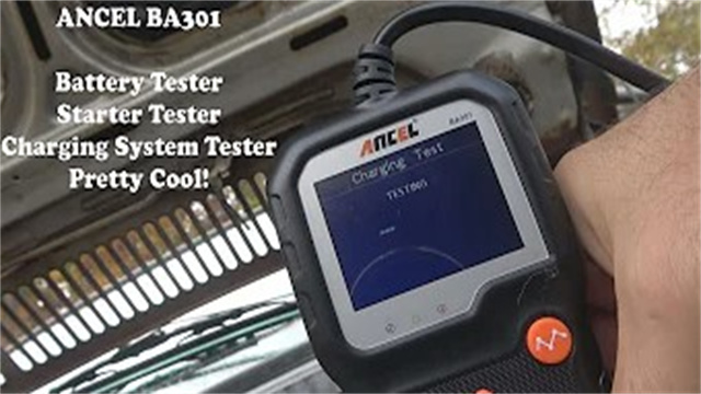 Ancel BA301 Battery Tester Operation Video-@Farpoint Farms