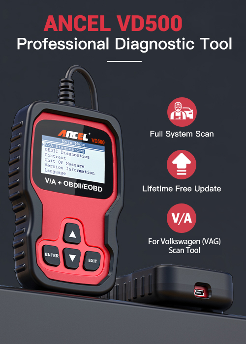2022 Ancel VD700 Pro Profi KFZ Diagnosegerät Auto OBD2 Scanner EPB DPF Für VAG E - Foto 7