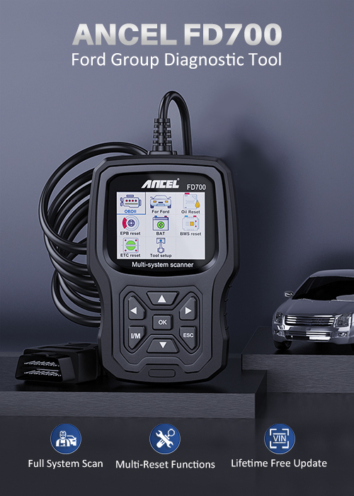 ANCEL FD700 OBD2 フォード車用 スキャナー ANCEL FD700 OBD2 フォード車用 スキャナー