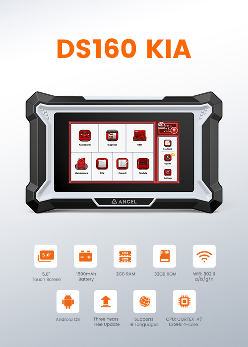 DS160 KIA| DIY Tools| DIAGNOSTIC TOOLS| Professional Scan Tool and
