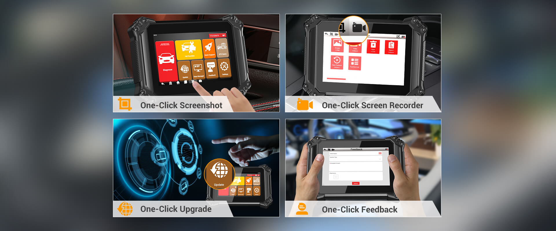 Support One-Click Operation