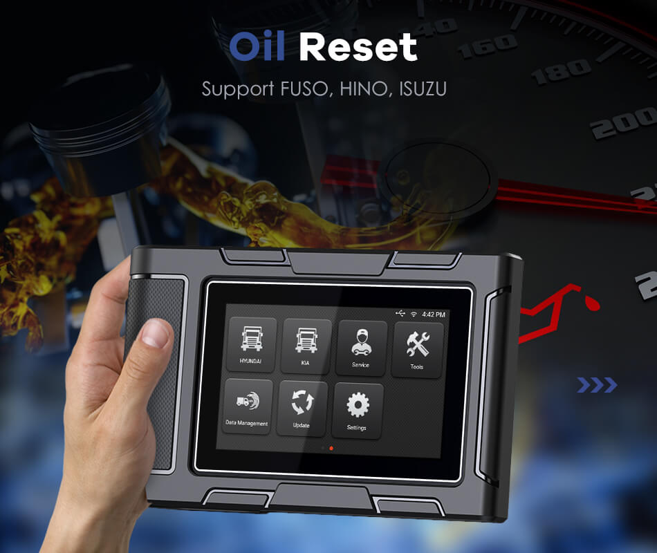 Support DPF Regeneration & Oil Reset Service