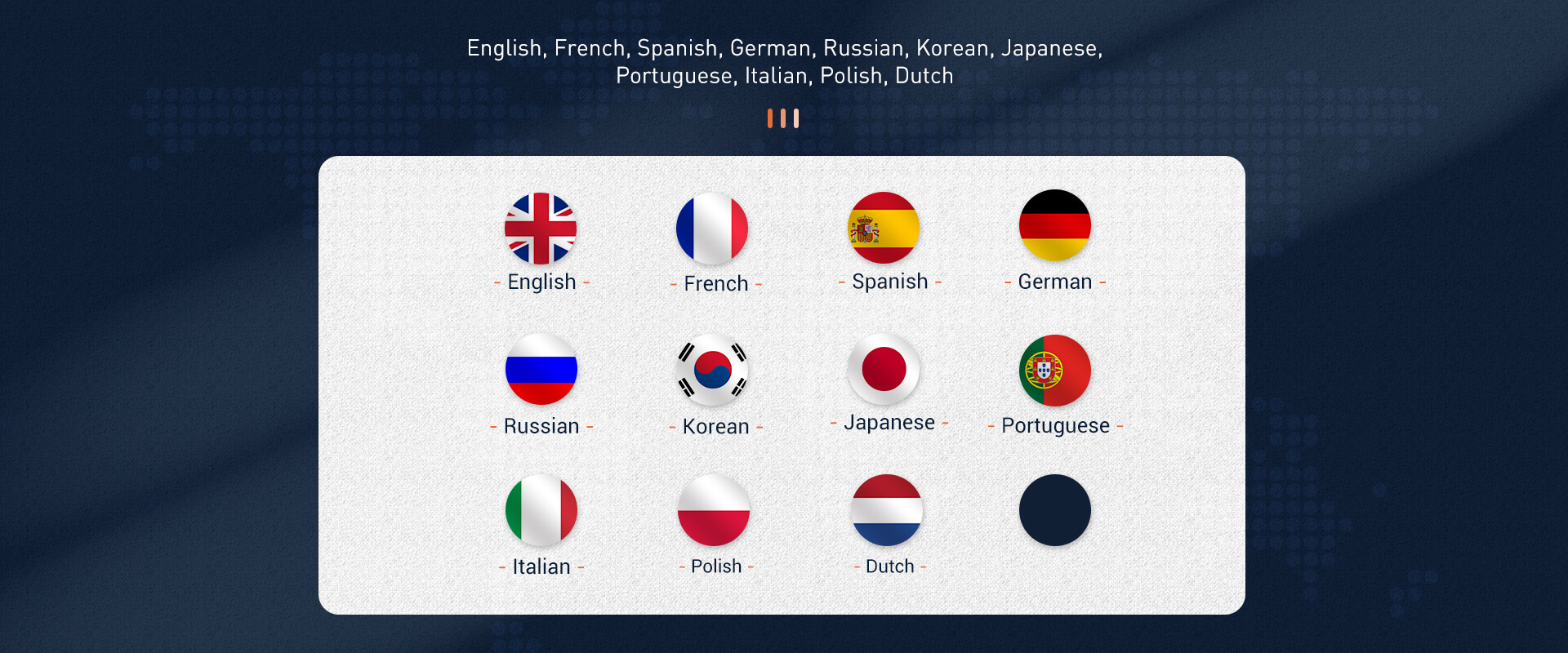 Support Multi-language