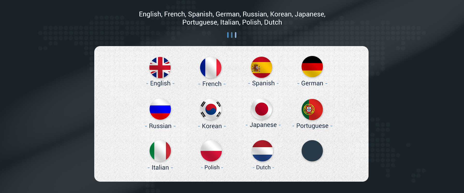 Support Languages