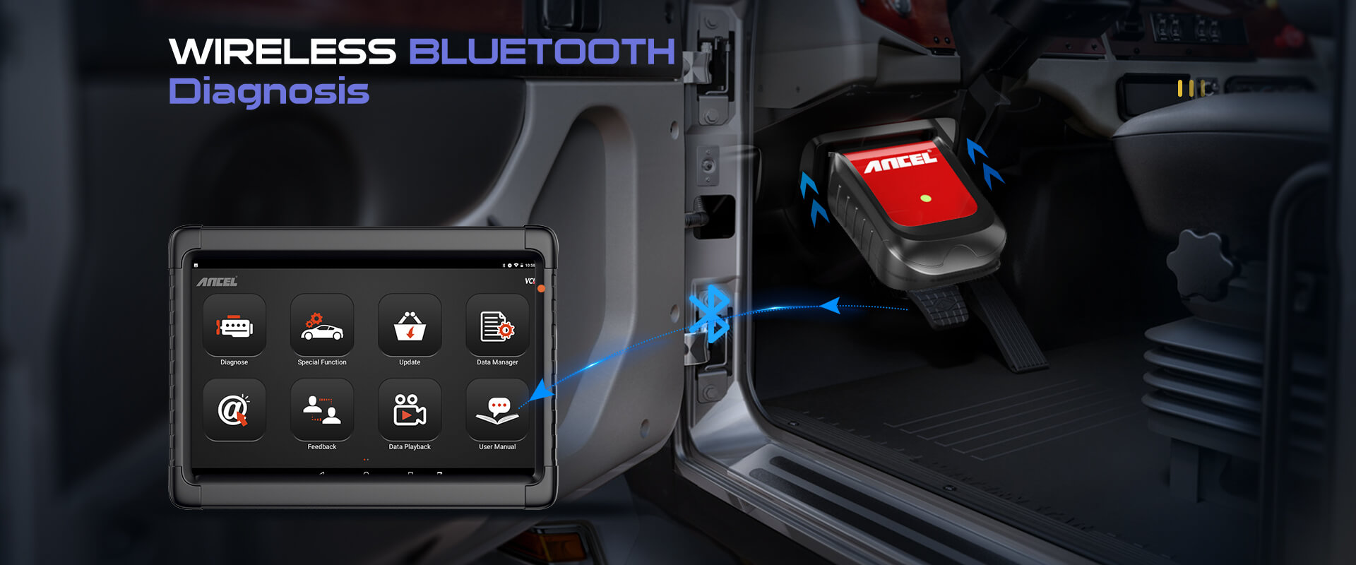X6 Works via BT