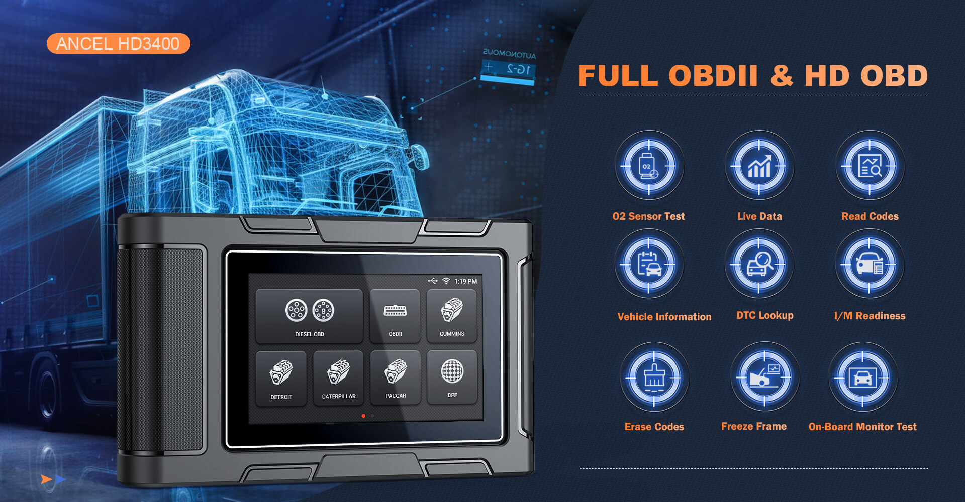 Full OBDII & HD OBD Check