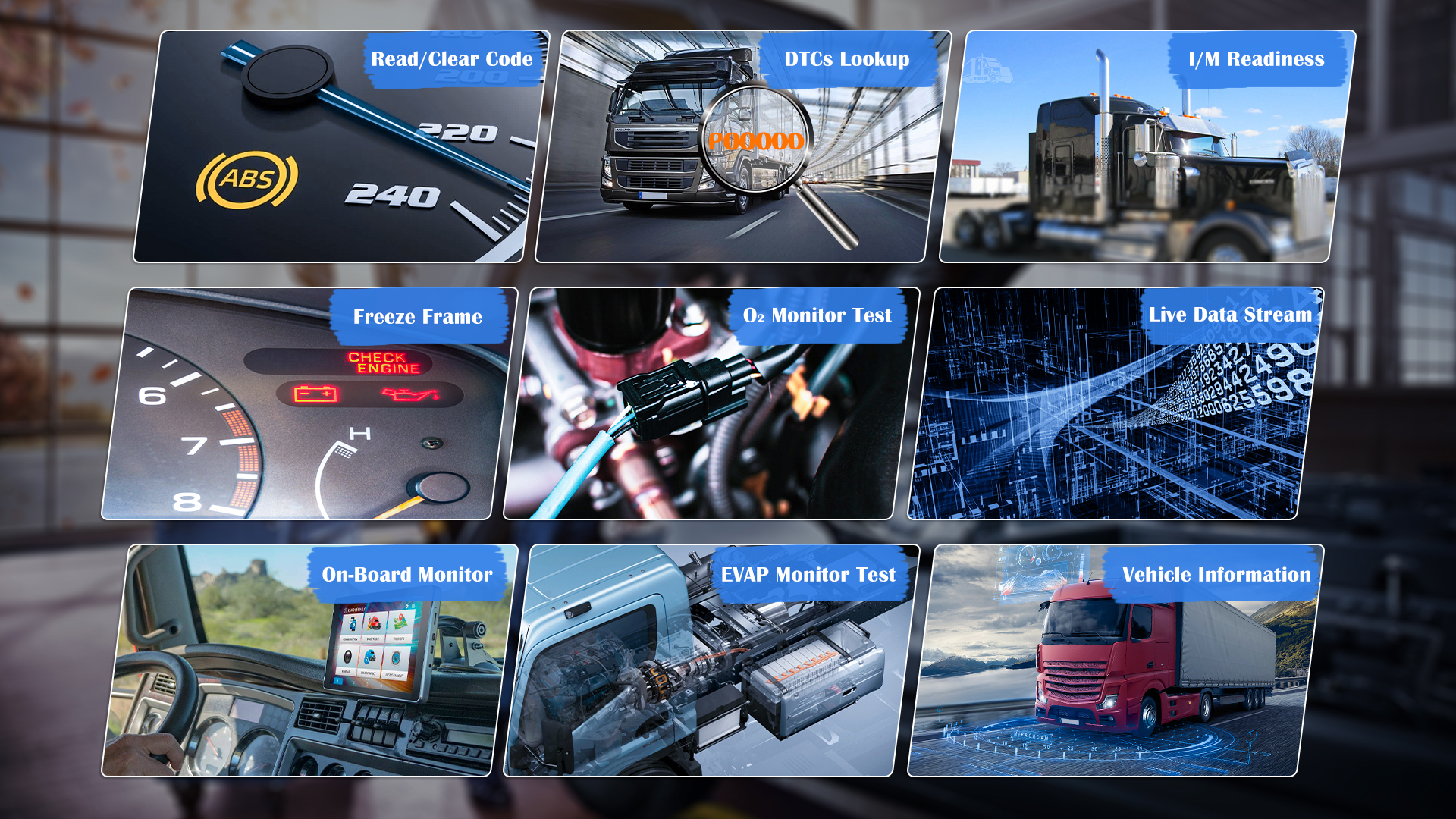 Standard Diesel OBD & OBDII Protocols