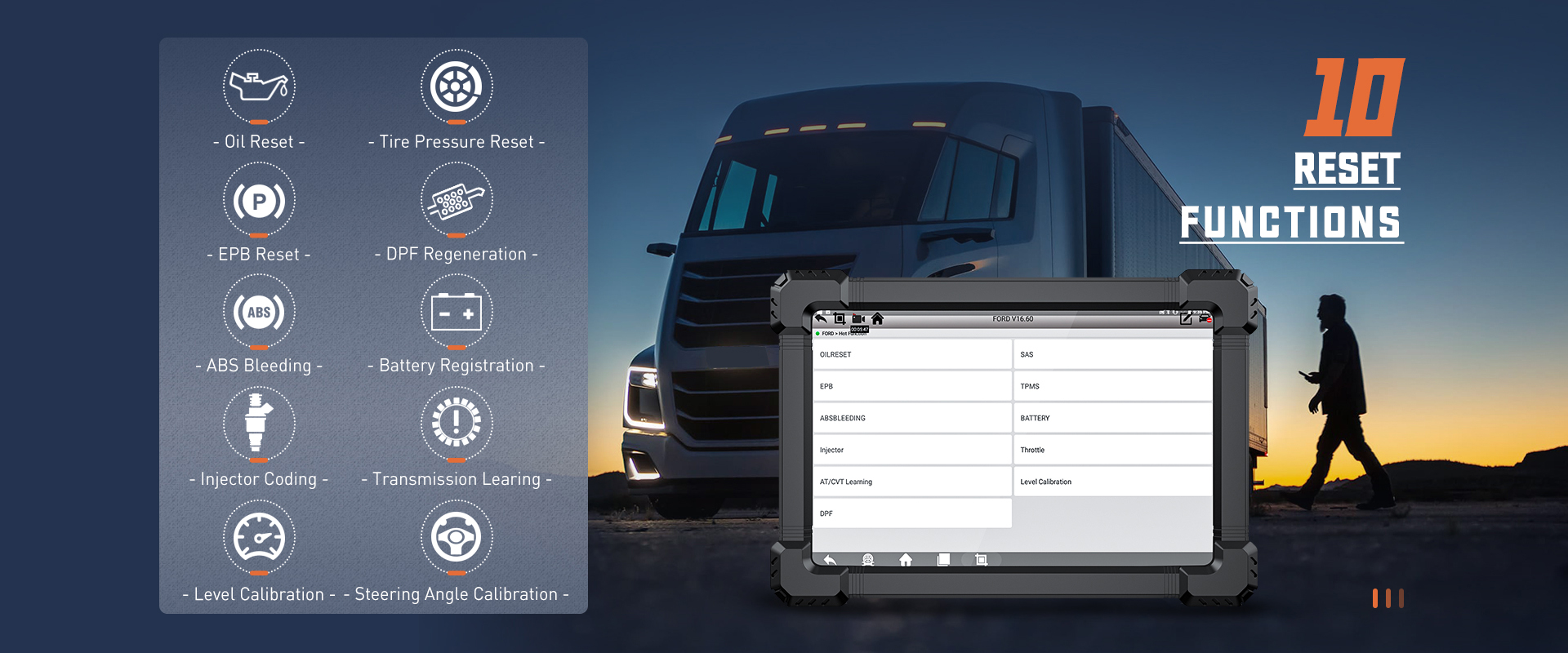 Hot Functions for Light Duty Truck and Van