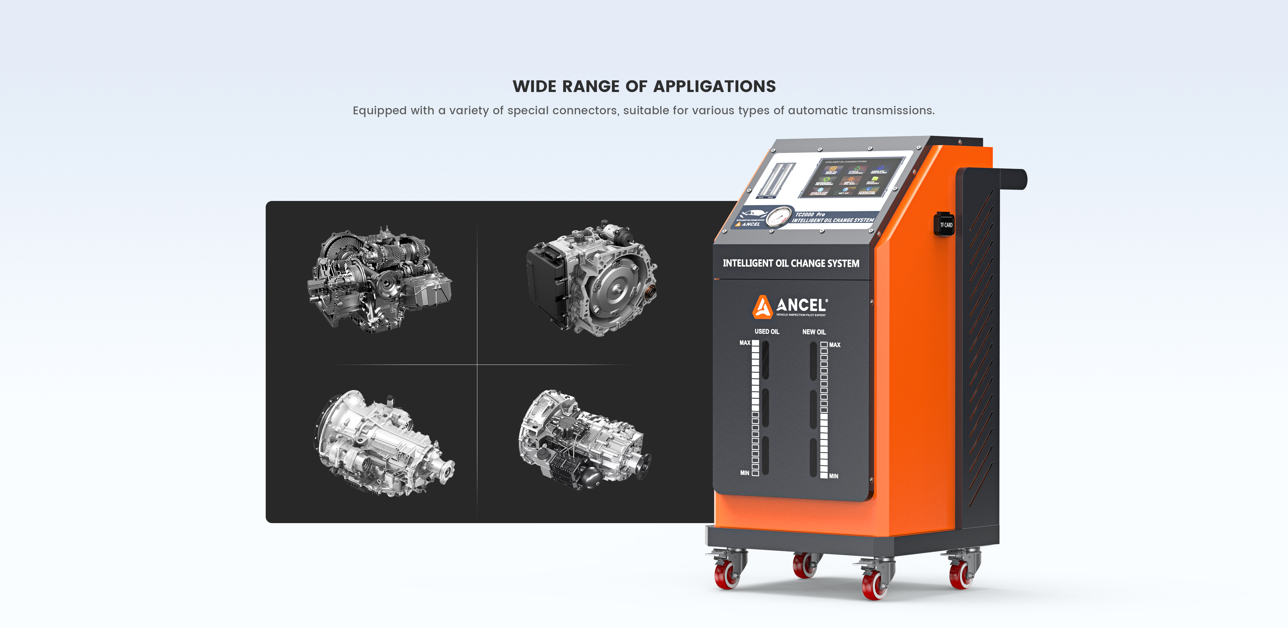 ANCEL TC2000 PRO| ACCESSORIES| Professional Scan Tool and Code